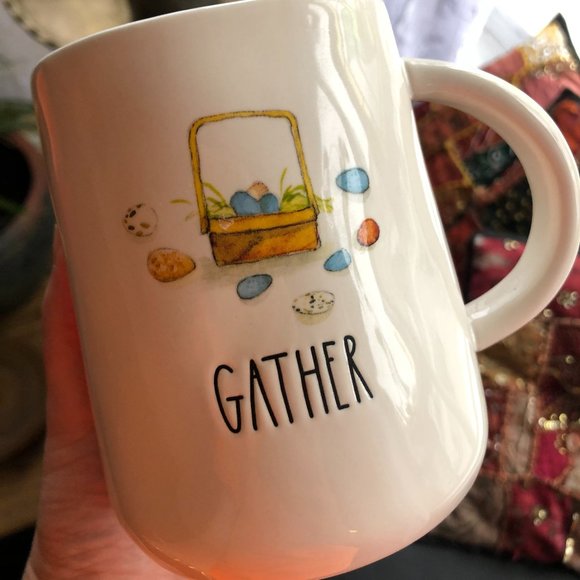 Rae Dunn "Gather" Easter Mug - Picture 3 of 3
